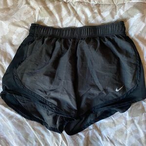 Black athletic nike shorts